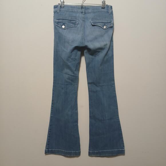 Vintage Y2K Chiqle Wide Leg Denim Jeans Boho Trendy Size 9/29 - Picture 6 of 11